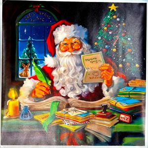 Santa Clause - Christmas - Canvas Poster  🎄🎅